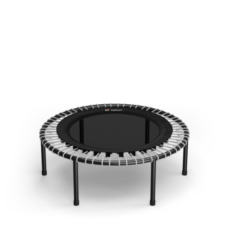 Black Comfort Mat / Silver Bungees